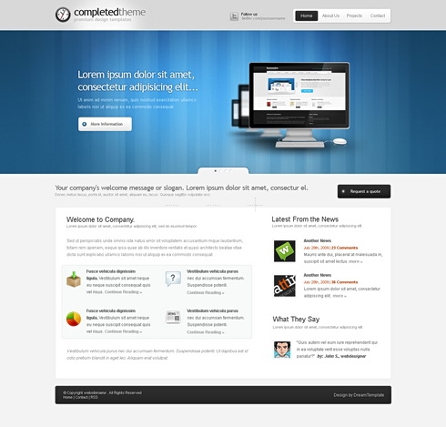 HTML TEMPLATE