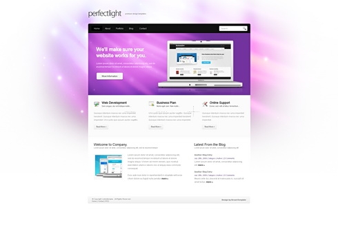 Template Image for PerfectLight - HTML Template