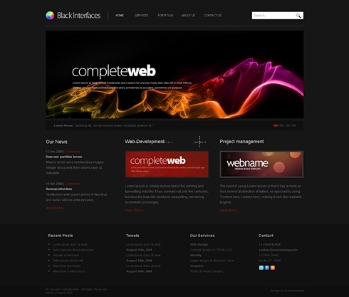 Template Image for Unite - Website Template