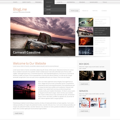 Template Image for BlogBox - CSS Template