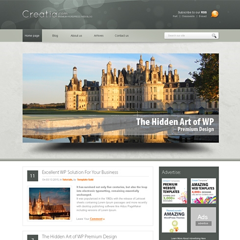 Template Image for CreatiaDots - HTML Template