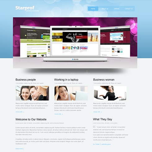 Template Image for StarPress - HTML Template