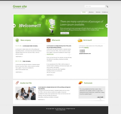 Template Image for ClearAmazon  - HTML Template