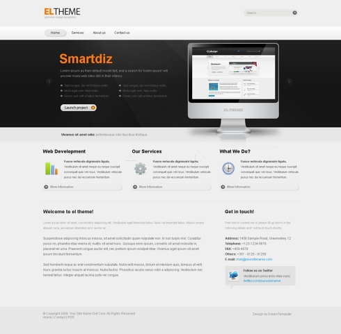 Template Image for Eltheme - Website Template