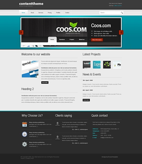 Template Image for ContentStudio - HTML Template