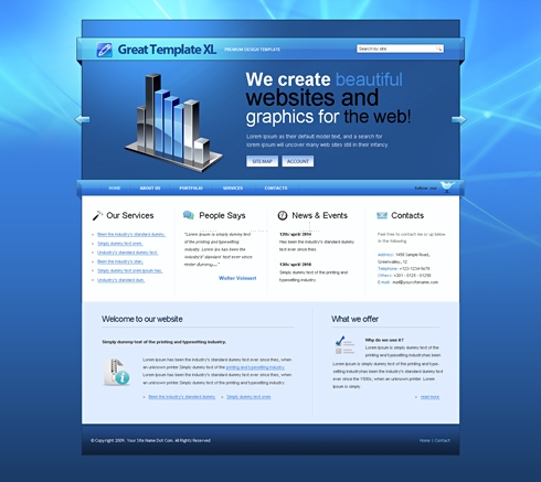 HTML TEMPLATE