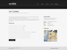 Template: Scrolllist-Cuber - HTML Template
