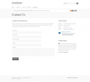 Template: WhiteClouds - HTML Template