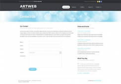 Template: Artweb 3D - HTML Template