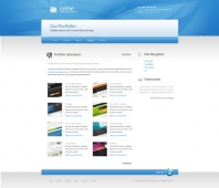 Template: CleanBlue - HTML Template