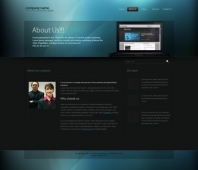 Template: CyanFusion - CSS Template