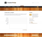 Template: ConceptualWood - HTML Template
