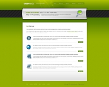 Template: GreenMagic - HTML Template