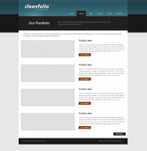 Template: CleanFolio - Website Template